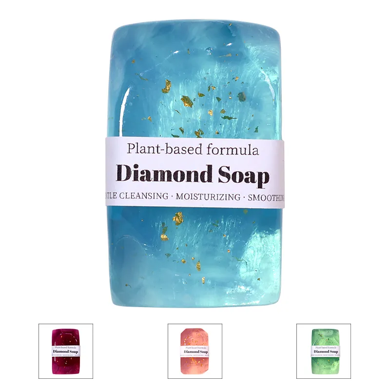 Gem diamond soap image