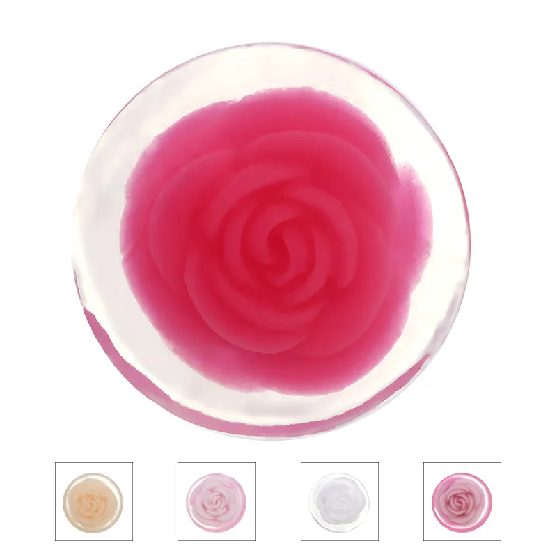 Rose essential oil soap image